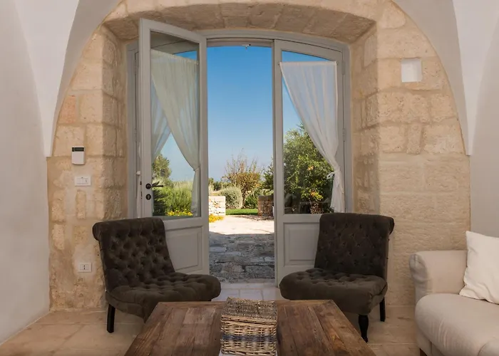 דירה Helloapulia - Charming At Authentic Masseria Pepenofio מונופולי